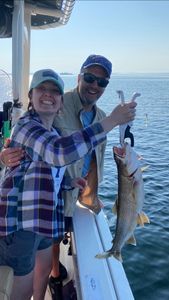 Troutta control with Lake Champlain Charters!