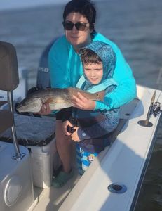 Awesome morning of catching Redfish! 