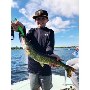 Child-Friendly Charter Fishing For Northern Pike
