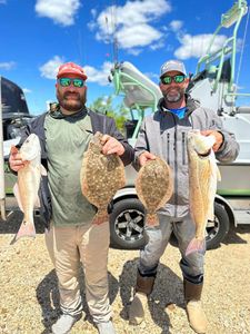 Double the Fun: Flounders and Red Drums!