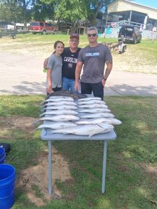 Striper Action and Lake Views on a Great Morning Out!