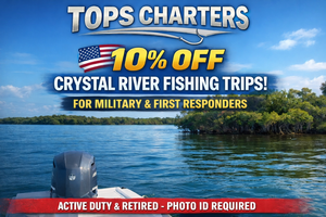 10% Off Fishing Discount for Military & First Responders