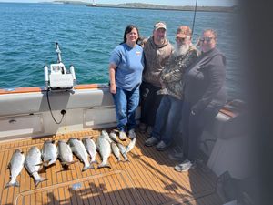 Salmon Fishing out of Sodus Point 