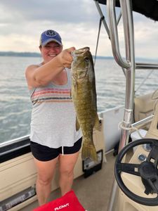 Fishing frenzy for Smallmouth bass! 