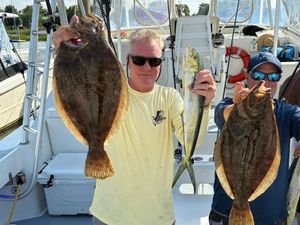 Bottom Line Sportfishing – Lewes Delaware flounder and mahi on Day 2 of Flounder Pounder tournament!