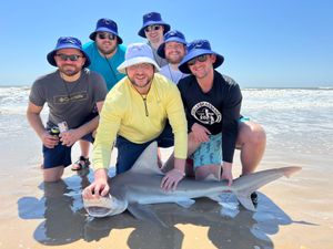 Galveston Thrill: Reeling in Mighty Sharks