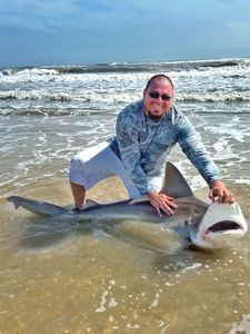 Unleash the Angler: Galveston Shark Pursuit