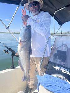 Calaveras Lake Catfish On Fire - Blue & Channel Cats Biting Hard!