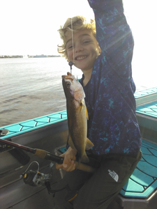 Kid Crew Catches Trout on St. Johns River Charter Trip