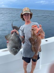 Offshore fishing charters great catch