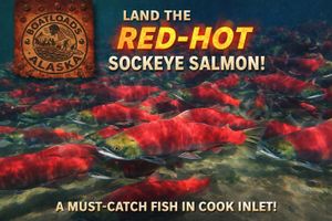 Sockeye salmon fishing trips in Alaska now booking