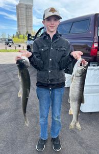June 14th and 19th are the last available dates this month—book your trip and come hold a trout with Captain Lorin before they're gone!