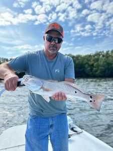 Nonstop Redfish Action for Kevin’s Birthday Trip