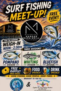 Surf Fishing Tournament Awards & Prizes at Mavericks Hangar Bar & Grill