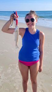 First-Time Surf Fishing Success in New Smyrna Beach