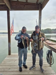 Fishing with a friend