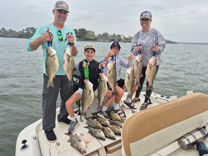 Lake Conroe Morning Catfish & Hybrid Bass Trip with Captain James