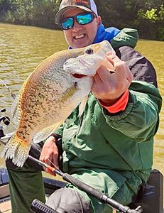 Fishing in Greg’s new boat
