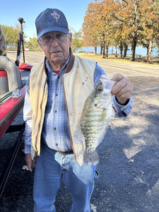 Oologah Lake White Crappie Action with Slabbin Mike's Guide