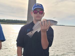 Hooked a Redfish in Charleston