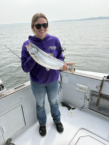 Reeling in the Lake Ontario Sunrise: A Trout-Filled Morning on the Water