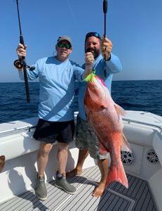 Catching Red Snapper with my best buddy!