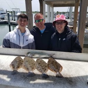 Flounder fishing in Avalon was good today. 5/21/23