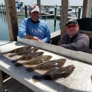 Some nice Flounder brought to the Filet table