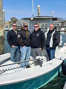 Striper Success and Laughs with the Crew — Stay Safe, Officers!