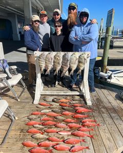 A fun day of fishing with this crew!