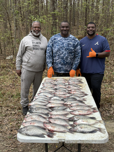 Crappie Bonanza on Lake Strom Thurmond with Reel N Time Charters
