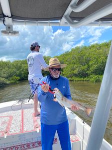 Father and son fishing in FL!