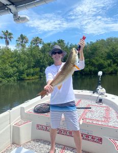 Large redfish in FL waters!