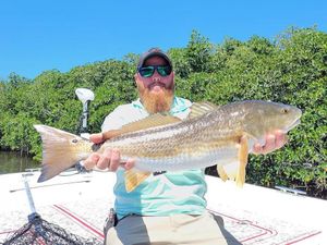 Florida Morning Fishing for This Giant Redfish!