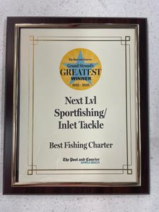 Honored as Grand Strand’s Best Fishing Charter