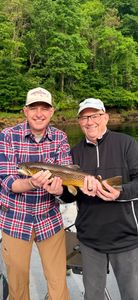 A day of brown trout fishing 