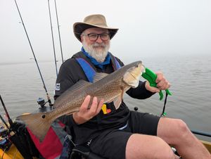 Foggy day delivers personal best redfish and trout
