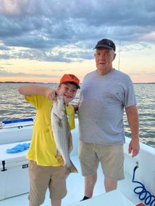 Chesapeake Bay Striper Fishing!