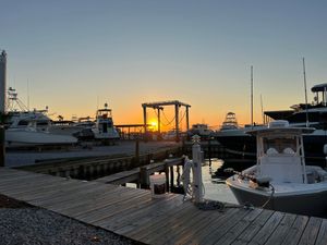 Peaceful Sunset on the Dock