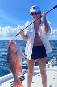 Catching red snapper in Panama City