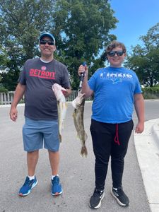 Father son getting it done