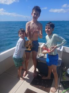 Family Conch and Lobster Snorkeling Trip with Jah Bless Charters