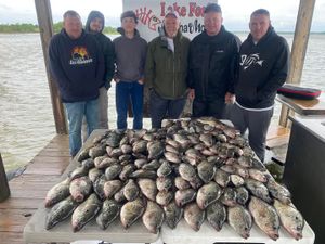 Big group trip lands full limits in tough conditions