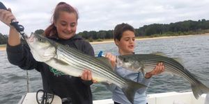 Start Them Young --Lake Texoma Striped Bass Fishing