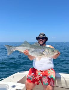 Trolling for stripers Monomoy shoals