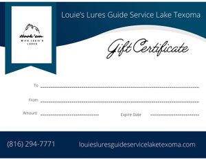 Lake Texoma Dead Stick Gift Trips