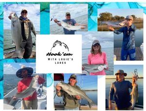 Lake Texoma fishing guide putting you on striped bass fast
