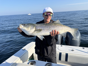 "Striped Bass Slam on Cape Cod with Legit Fish Sportfishing"