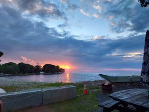 Oswego, NY Lake Beauty At Sunset 
