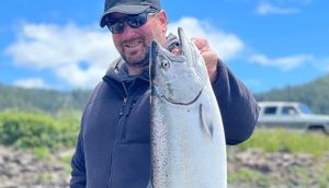 Fishing Salmon in Oregon Coast